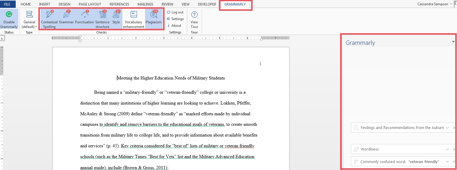 grammarly for microsoft word crack